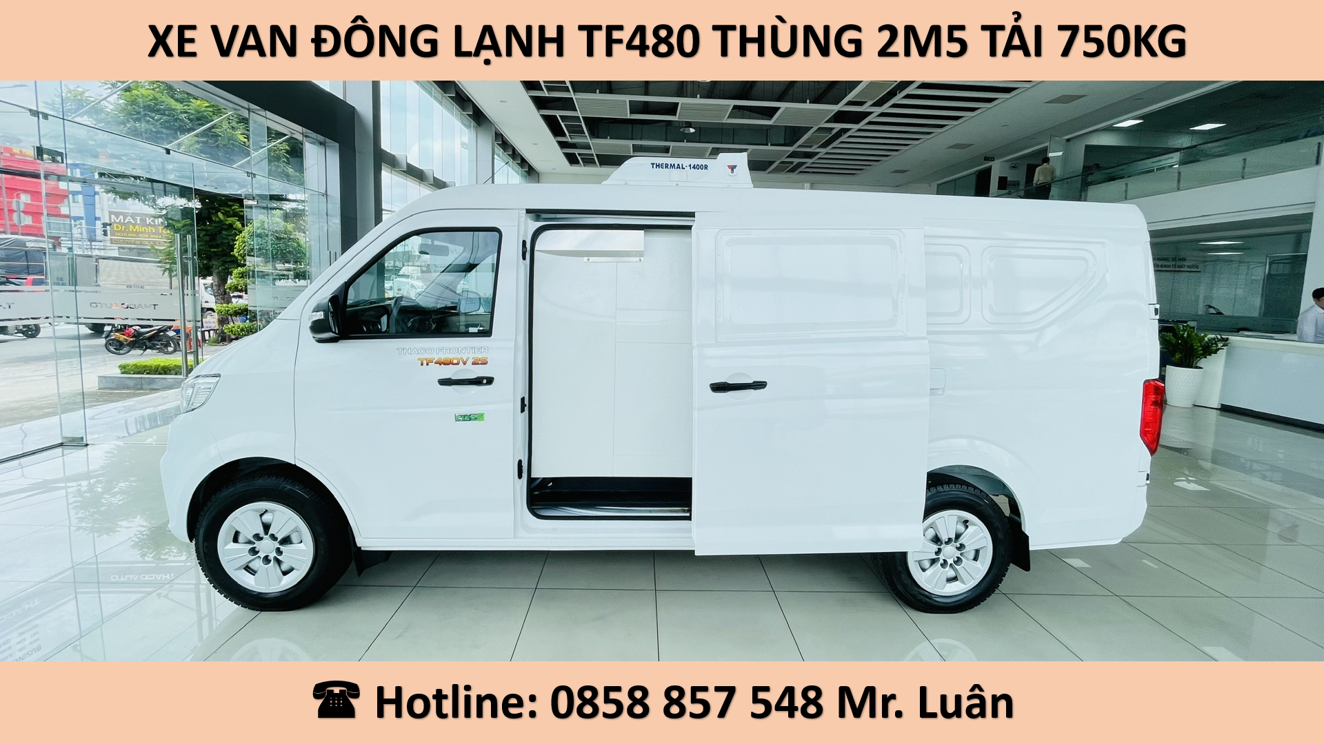 xe van đông lạnh TF480