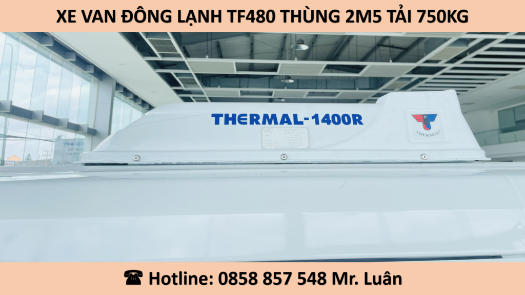 xe van đông lạnh TF480