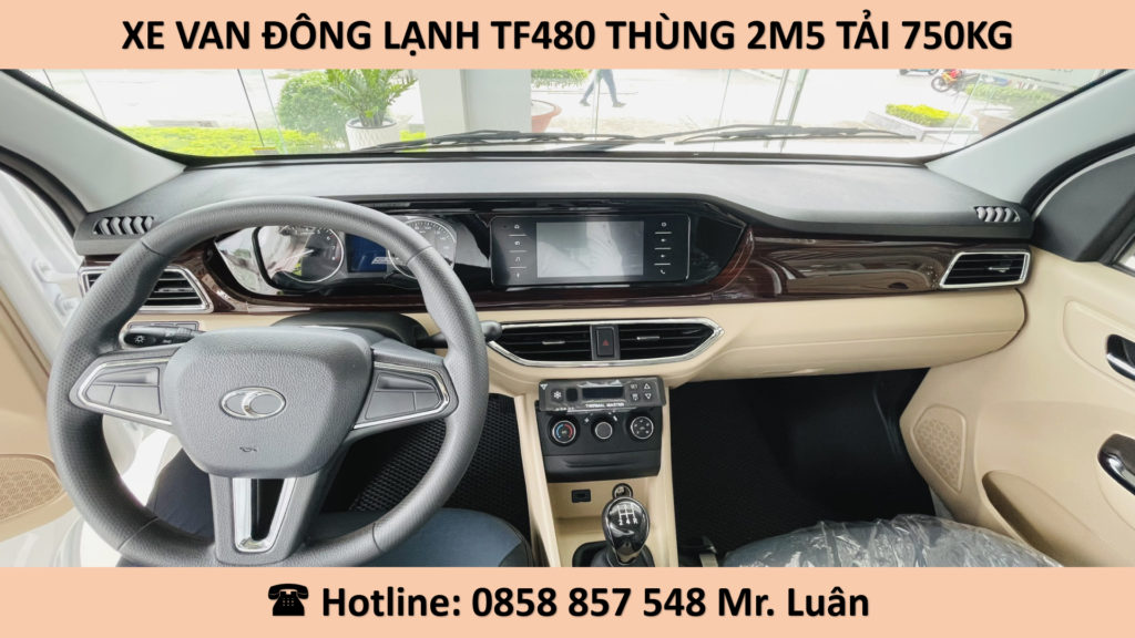 xe van đông lạnh TF480