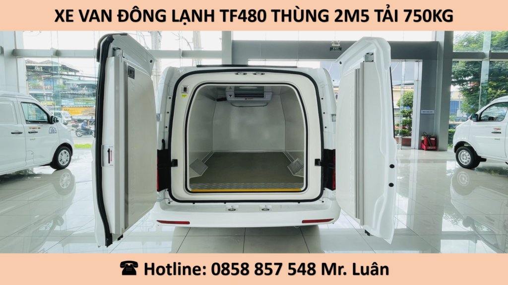 xe van đông lạnh TF480