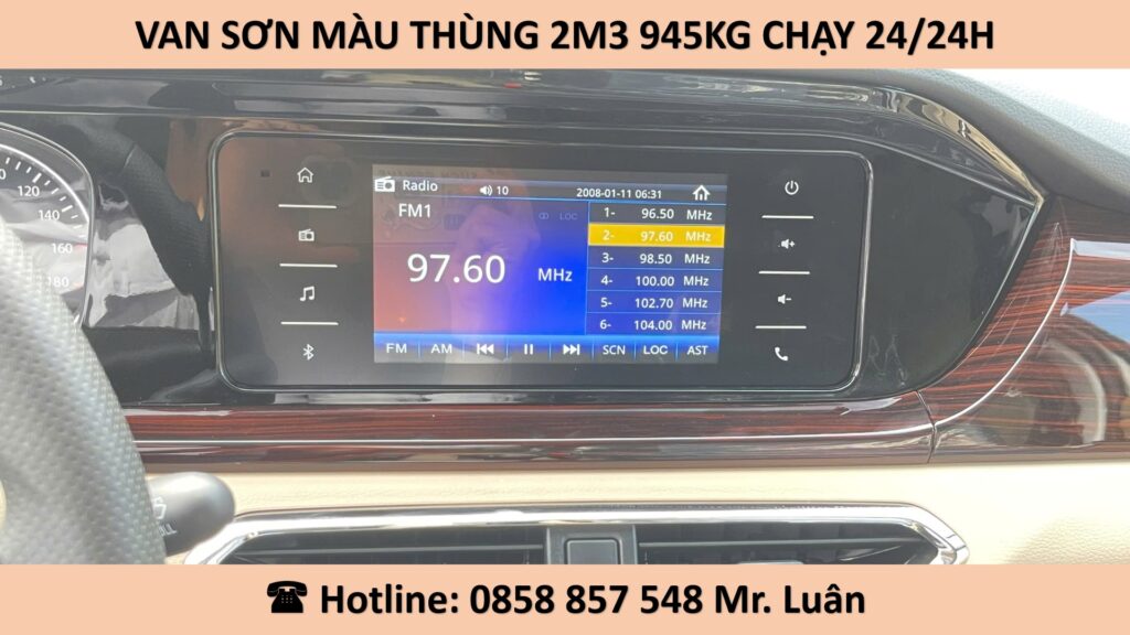 GIÁ VAN SƠN MÀU THÙNG 2M3