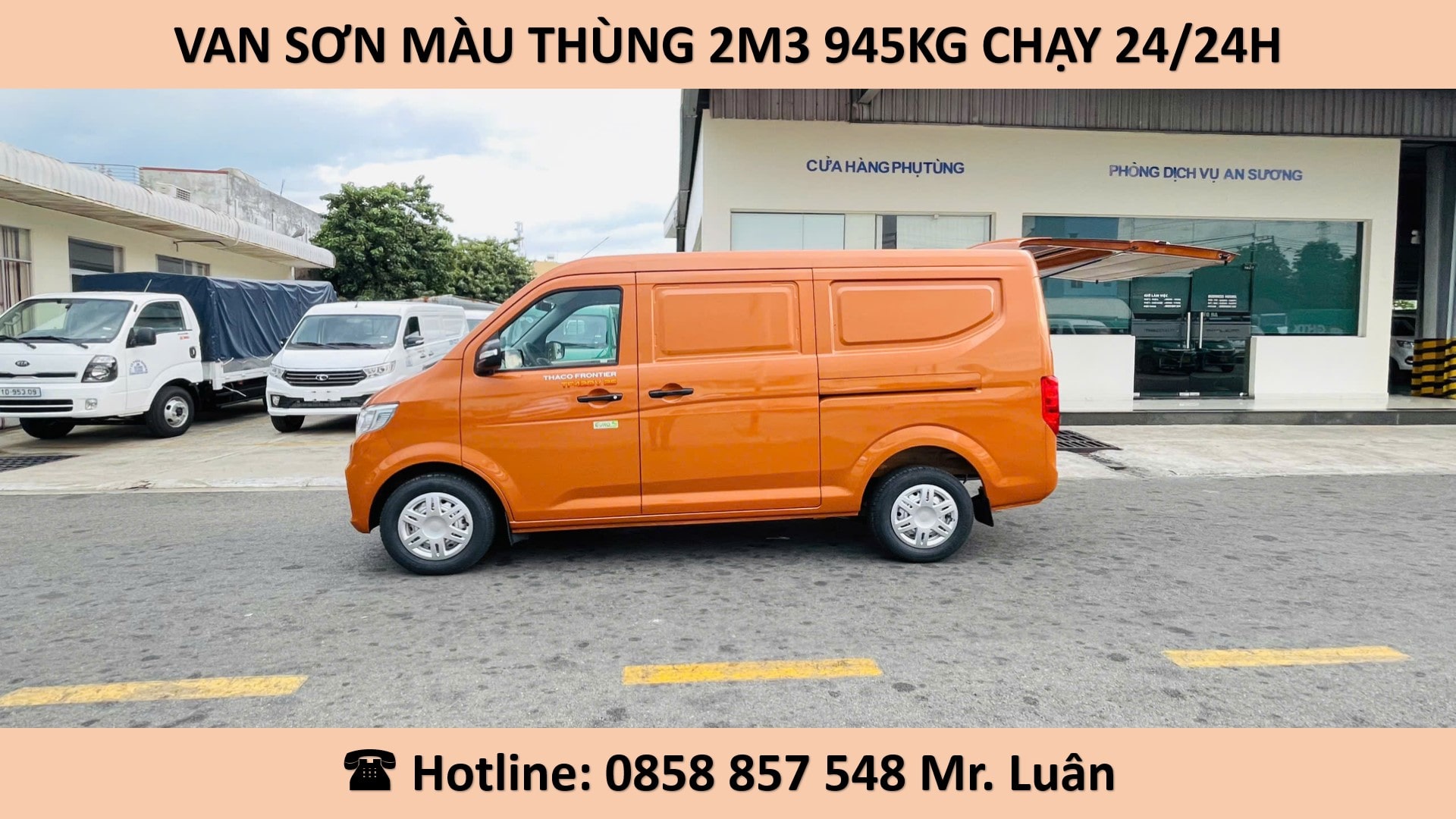 GIÁ VAN SƠN MÀU THÙNG 2M3