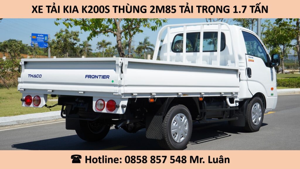 GIÁ KIA K200S THÙNG LỬNG