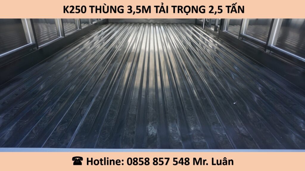 GIÁ KIA K250 THÙNG KÍN 3M5