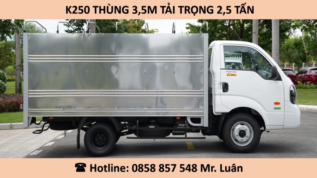 GIÁ XE KIA K250 THÙNG 3M5