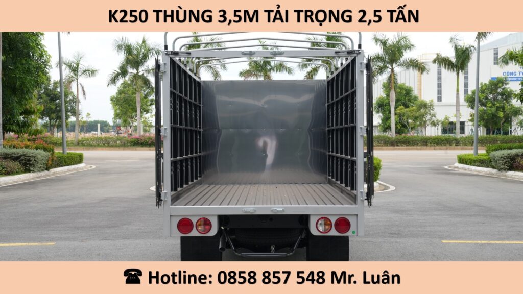 GIÁ XE KIA K250 THÙNG 3M5