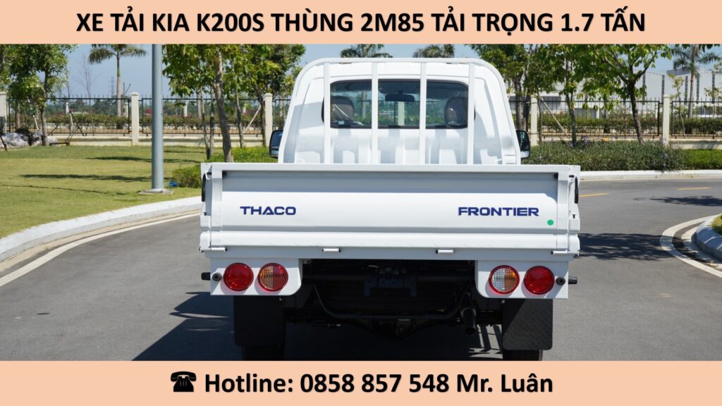 GIÁ KIA K200S THÙNG LỬNG