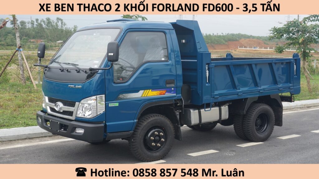 XE BEN THACO 2 KHỐI FORLAND