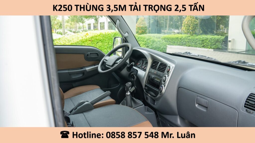 GIÁ KIA K250 THÙNG KÍN 3M5