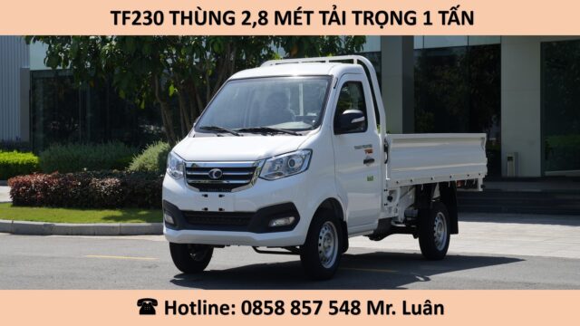 TẢI NHẸ 1 TẤN THÙNG 2M8 THÙNG LỬNG