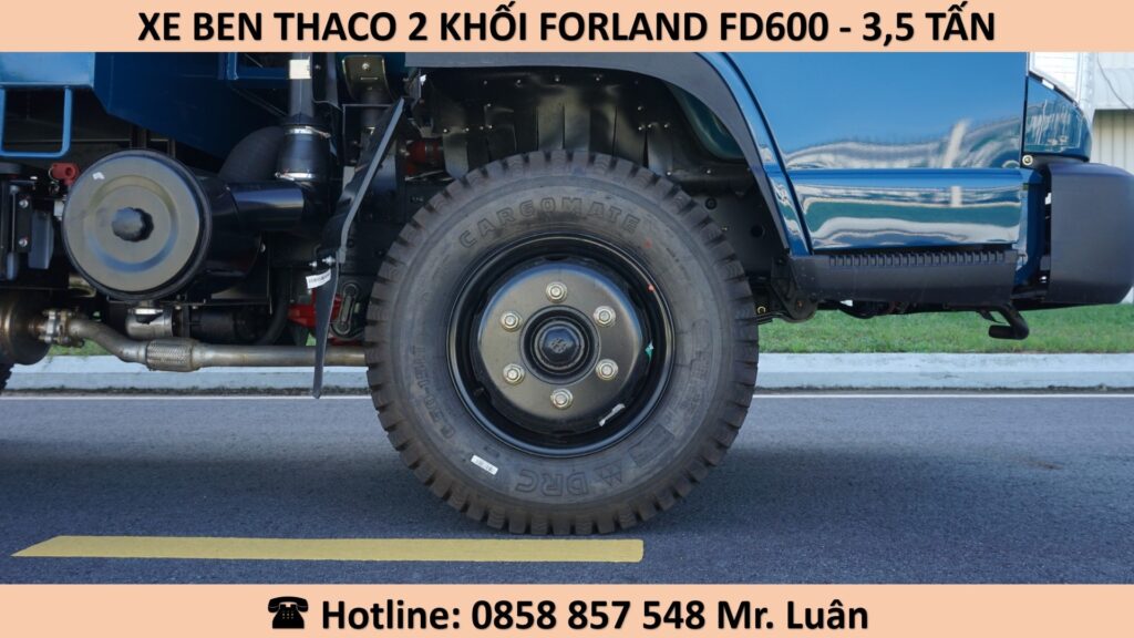 XE BEN THACO 2 KHỐI FORLAND