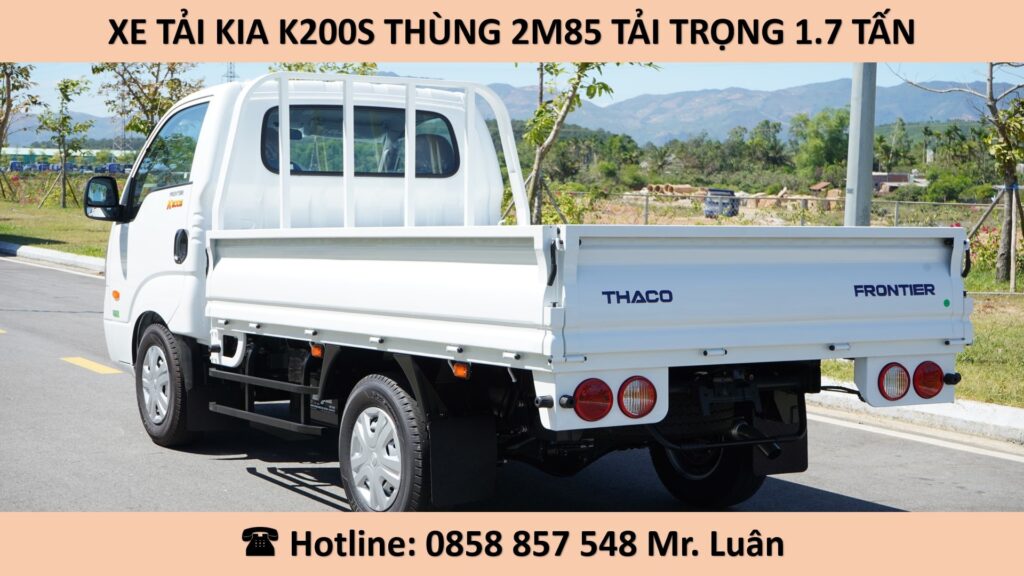 GIÁ KIA K200S THÙNG LỬNG