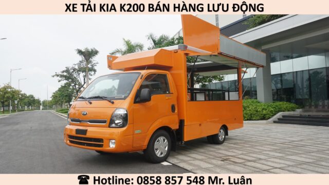 XE BÁN HÀNG LƯU ĐỘNG K200 KIA