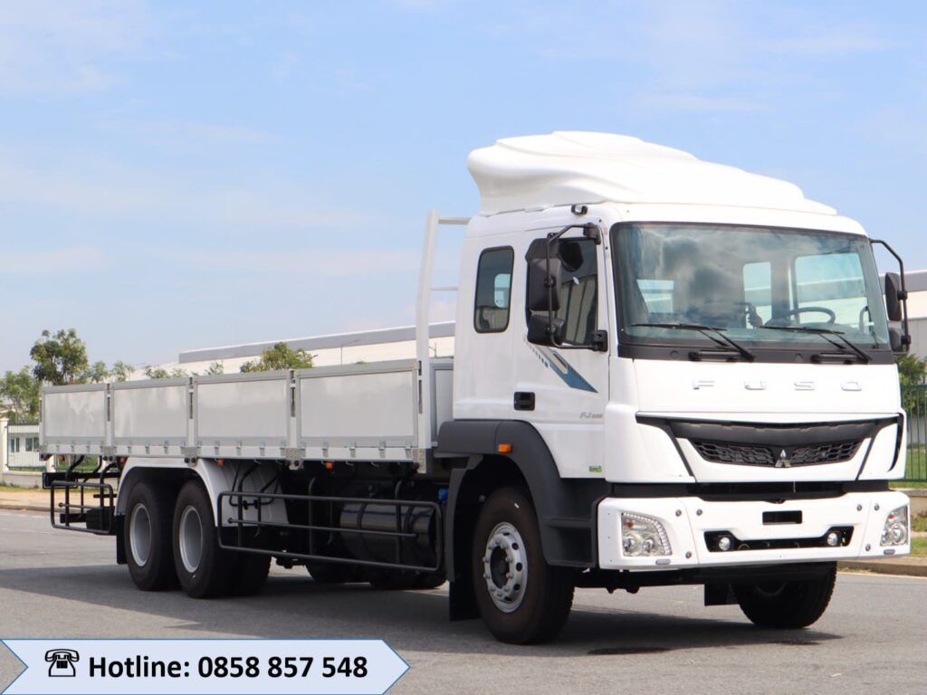 XE TẢI FUSO FJ285 THÙNG LỬNG