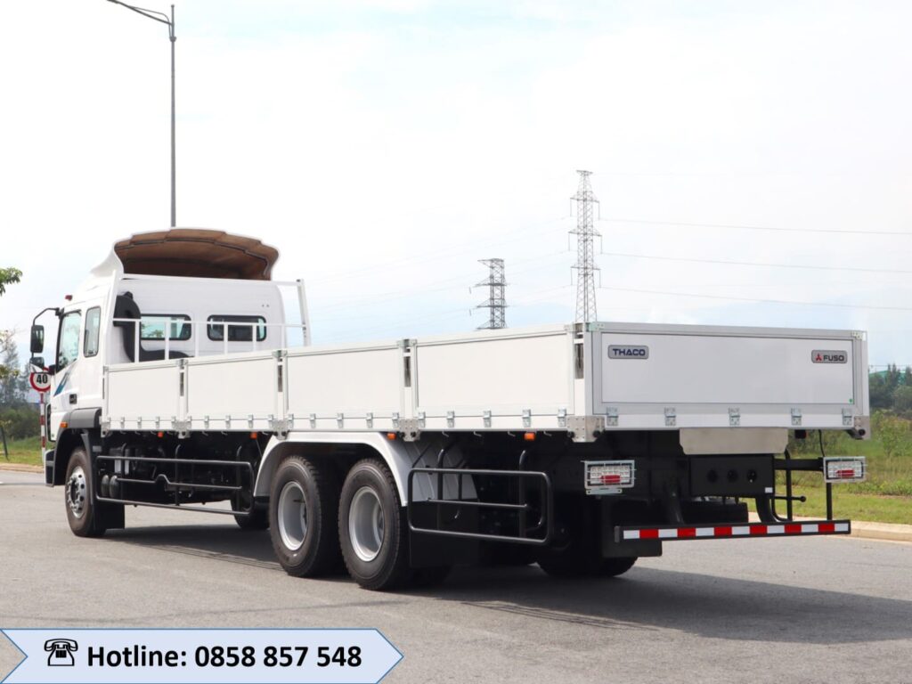 XE TẢI FUSO FJ285 THÙNG LỬNG