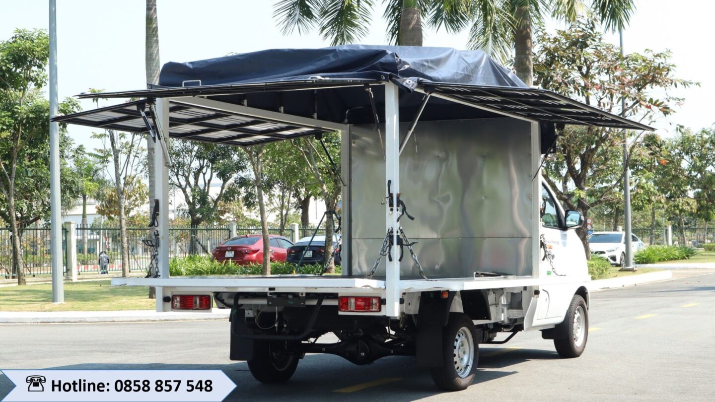 XE TẢI THACO TF220 MỞ VỸ 1 TẤN THÙNG 2,3 MÉT MẪU MỚI - Hình ảnh 6