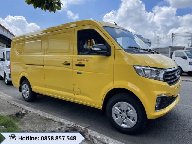 XE VAN SƠN MÀU HỒNG TF480 THÙNG 2M9 TẢI 945KG