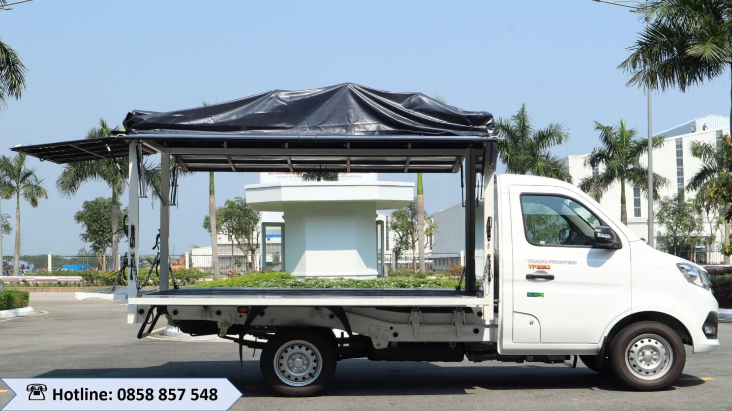 XE TẢI THACO TF220 MỞ VỸ 1 TẤN THÙNG 2,3 MÉT MẪU MỚI - Hình ảnh 5