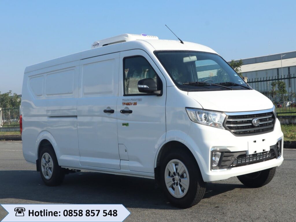 xe van đông lạnh thaco tf480