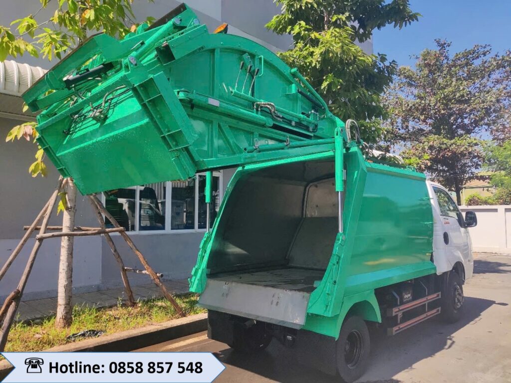 XE CUỐN ÉP RÁC THACO