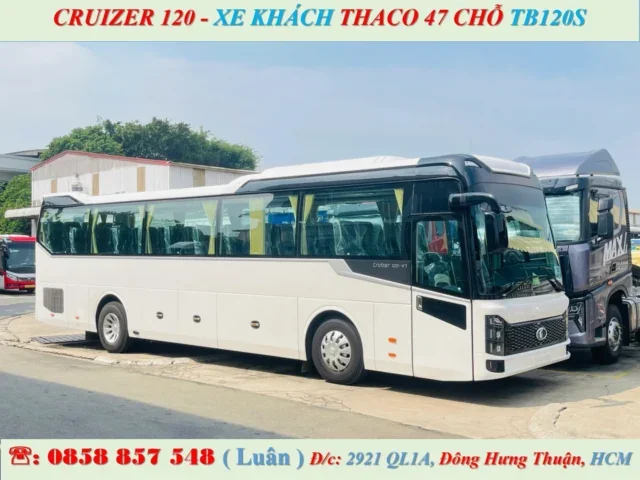 Alternative view of XE KHÁCH THACO 47 CHỖ THACO CRUIZER 120 BẢN 2025