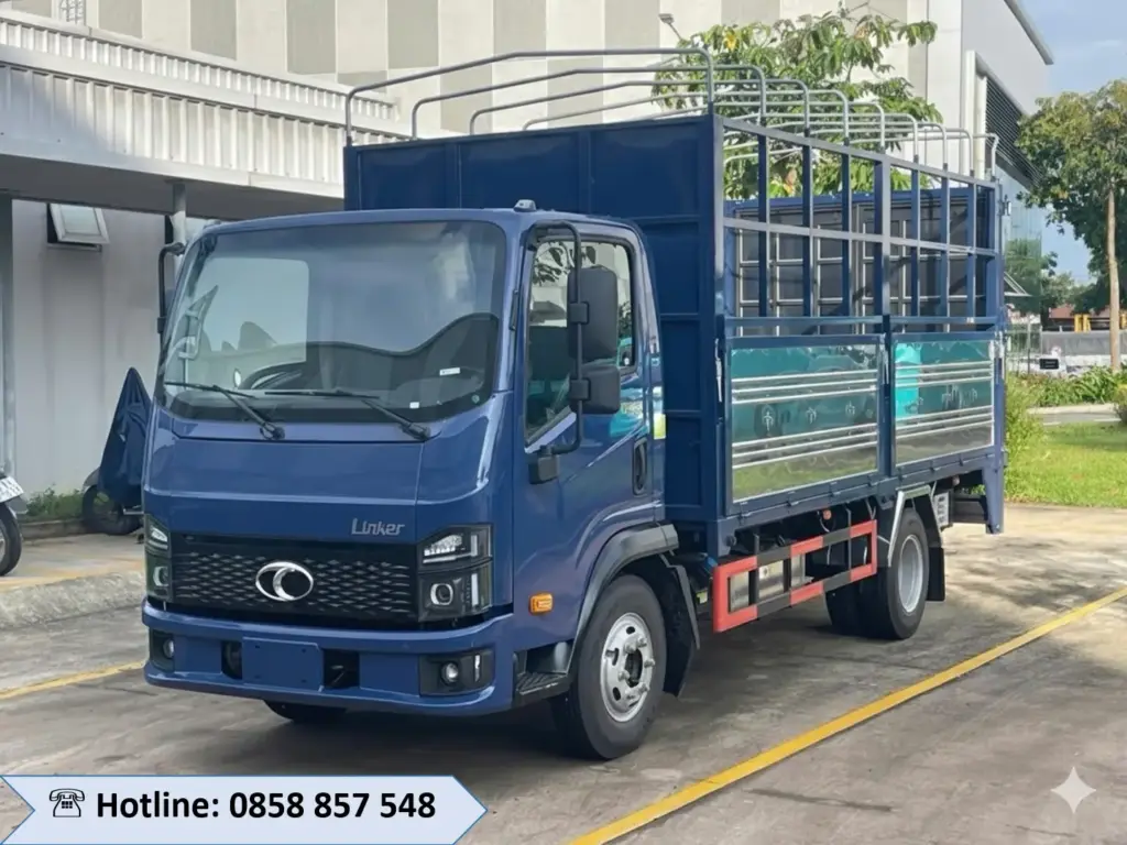 thaco linker t2 6.5 bửng nâng