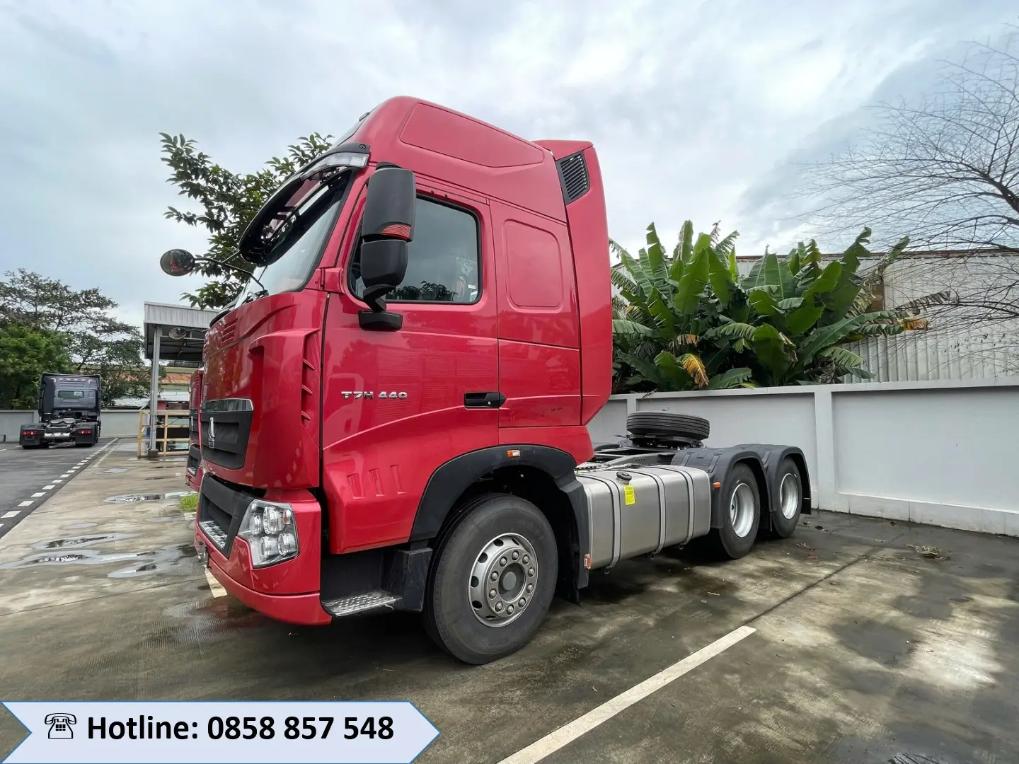 XE ĐẦU KÉO HOWO T7H 440 CẦU LÁP MAN - NÓC CAO 6x4 - Ảnh 2
