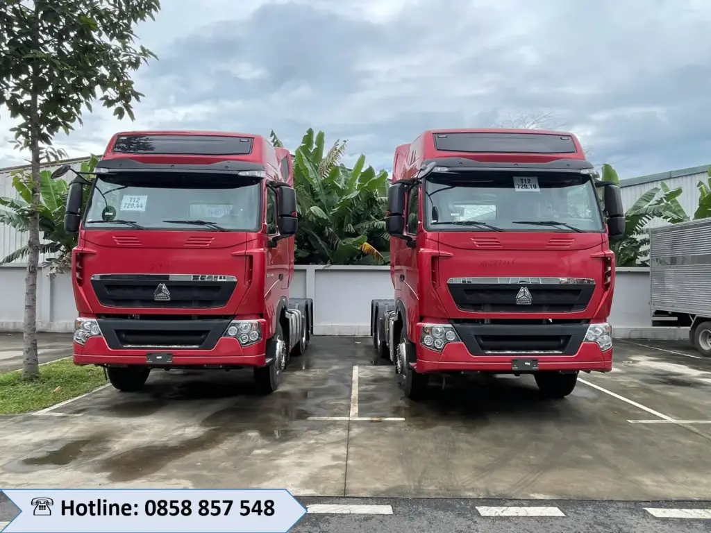 xe đầu kéo howo t7h 440