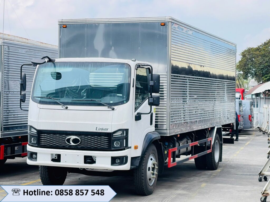 thaco linker t2 13 thùng kín 8 tấn