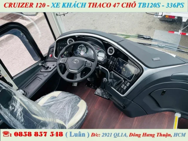 Alternative view of CRUIZER 120S XE KHÁCH 47 CHỖ - THACO TB120 MÁY 336 PS