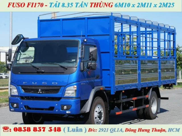fuso fi170 thùng mui bạt