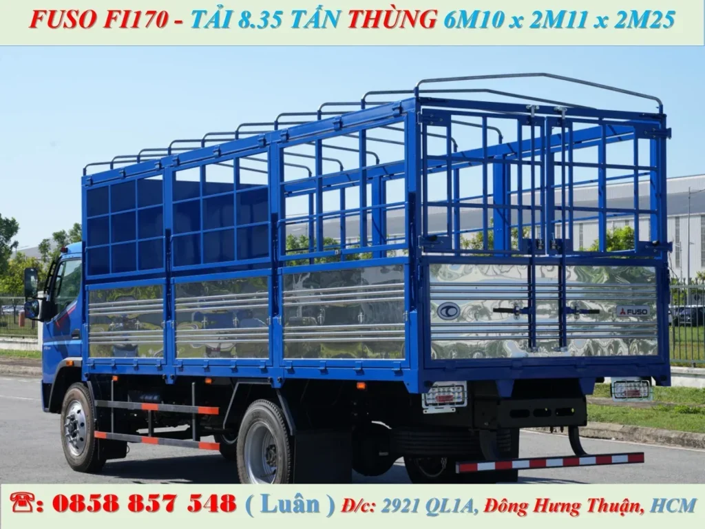 fuso fi170 thùng mui bạt