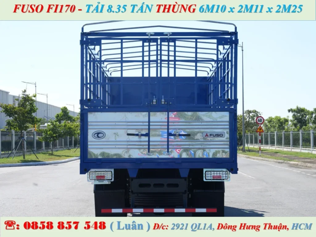 fuso fi170 thùng mui bạt