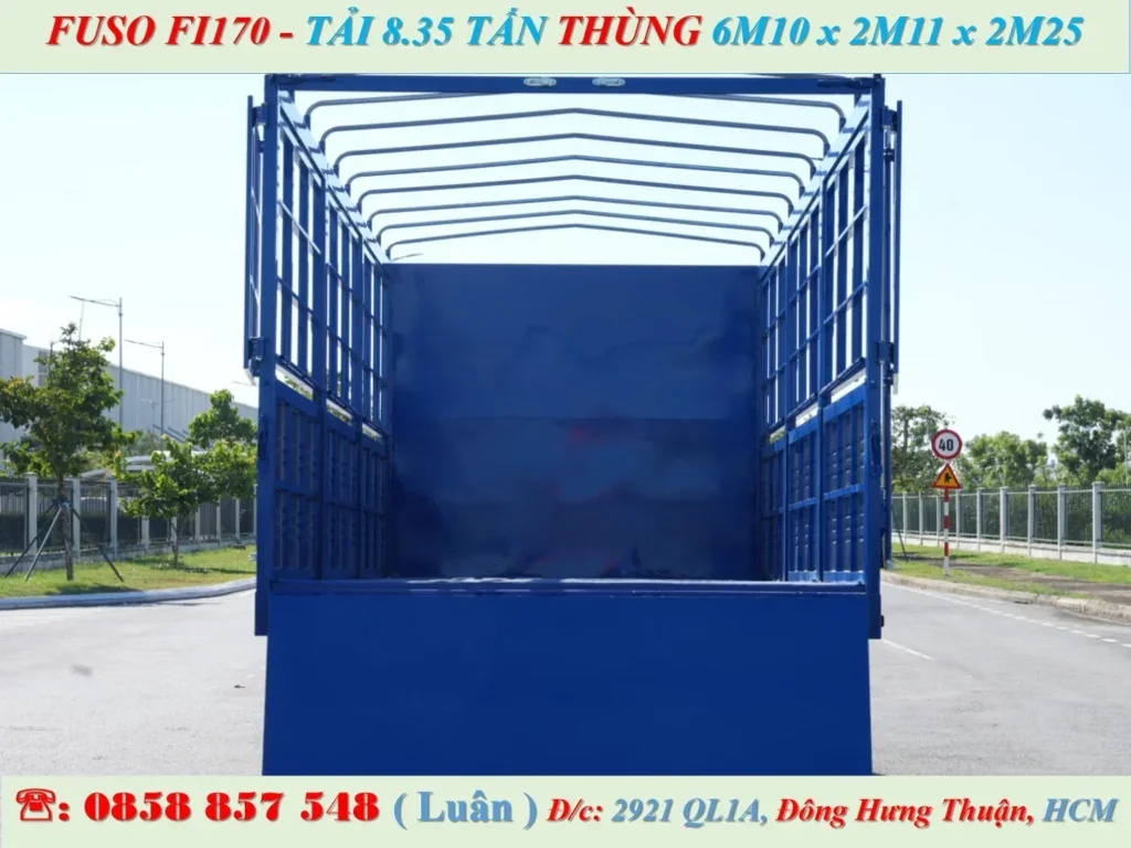 fuso fi170 thùng mui bạt