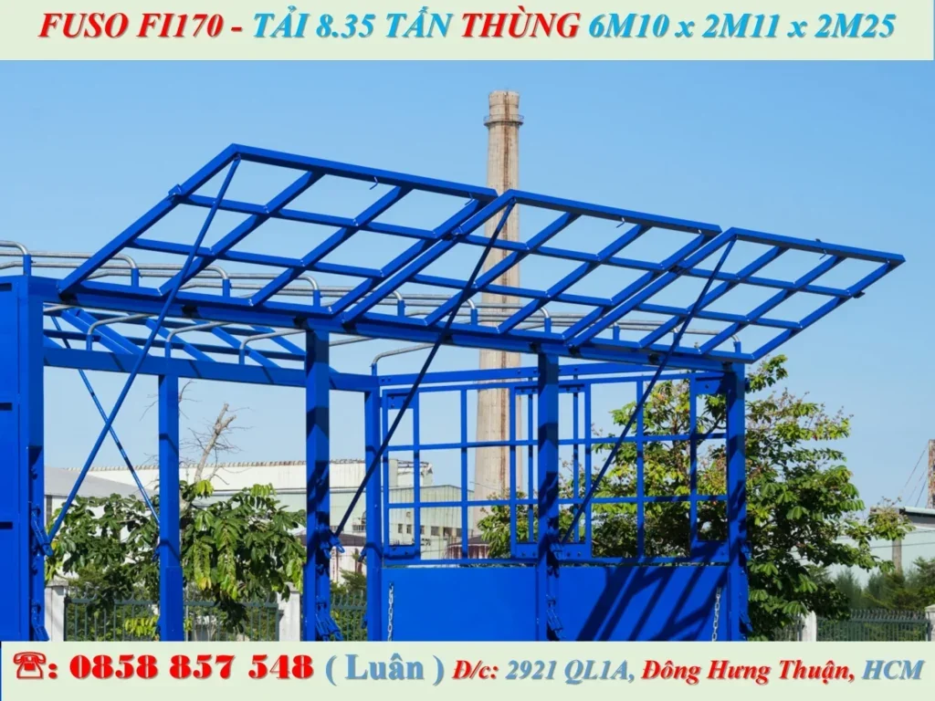 fuso fi170 thùng mui bạt