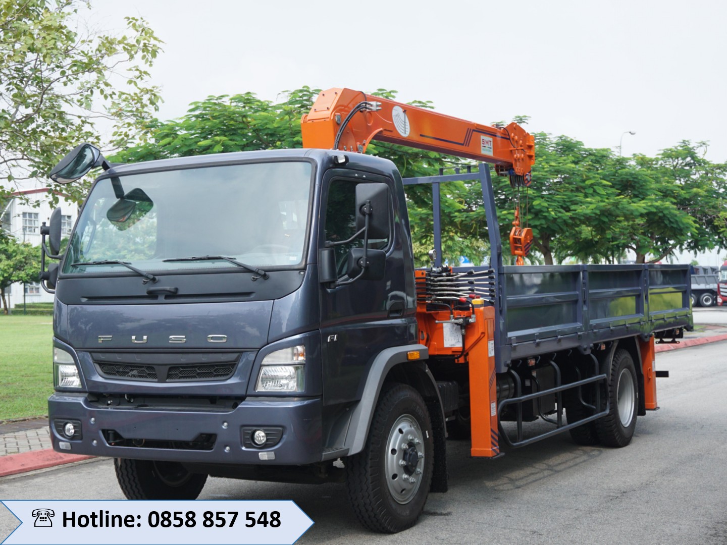 FUSO FI170L GẮN CẨU UNIC 3 TẤN 4 KHÚC - TẢI 7 TẤN 2 - Ảnh 2