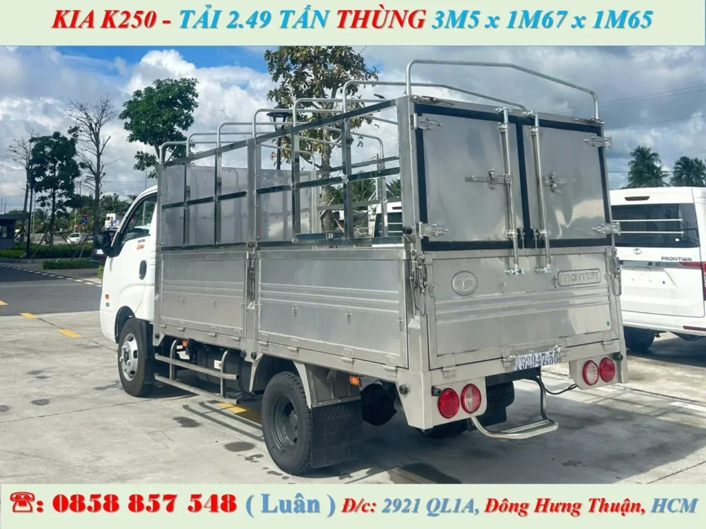 KIA K250 MUI BẠT 5 BỬNG