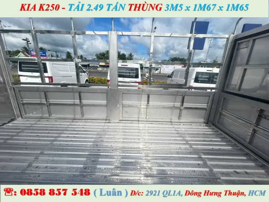 KIA K250 MUI BẠT 5 BỬNG