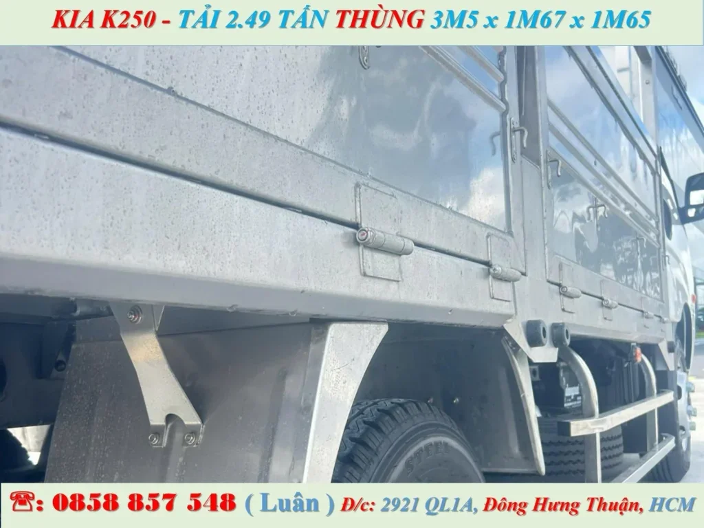KIA K250 MUI BẠT 5 BỬNG
