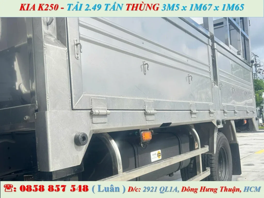 KIA K250 MUI BẠT 5 BỬNG