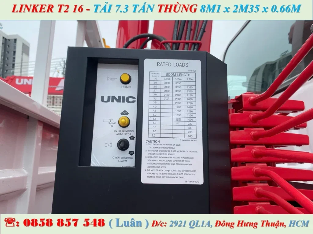 THACO LINKER T2 16 ĐÓNG CẨU