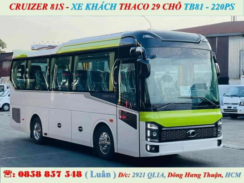 THACO TB81 XE KHÁCH 29 CHỖ