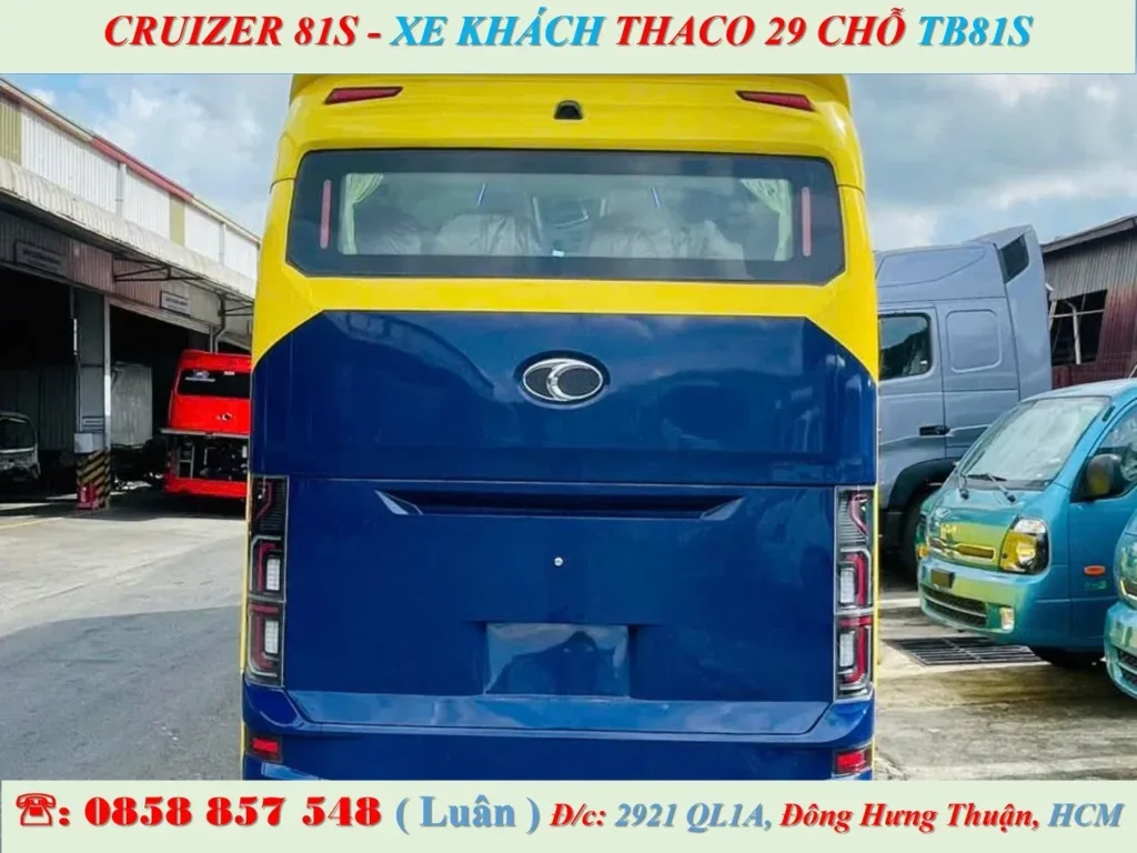 cruizer 81s xe khách 29 chỗ