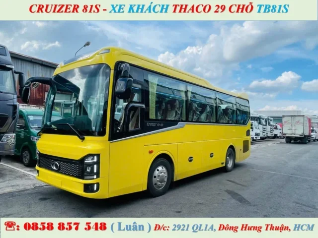cruizer 81s xe khách 29 chỗ