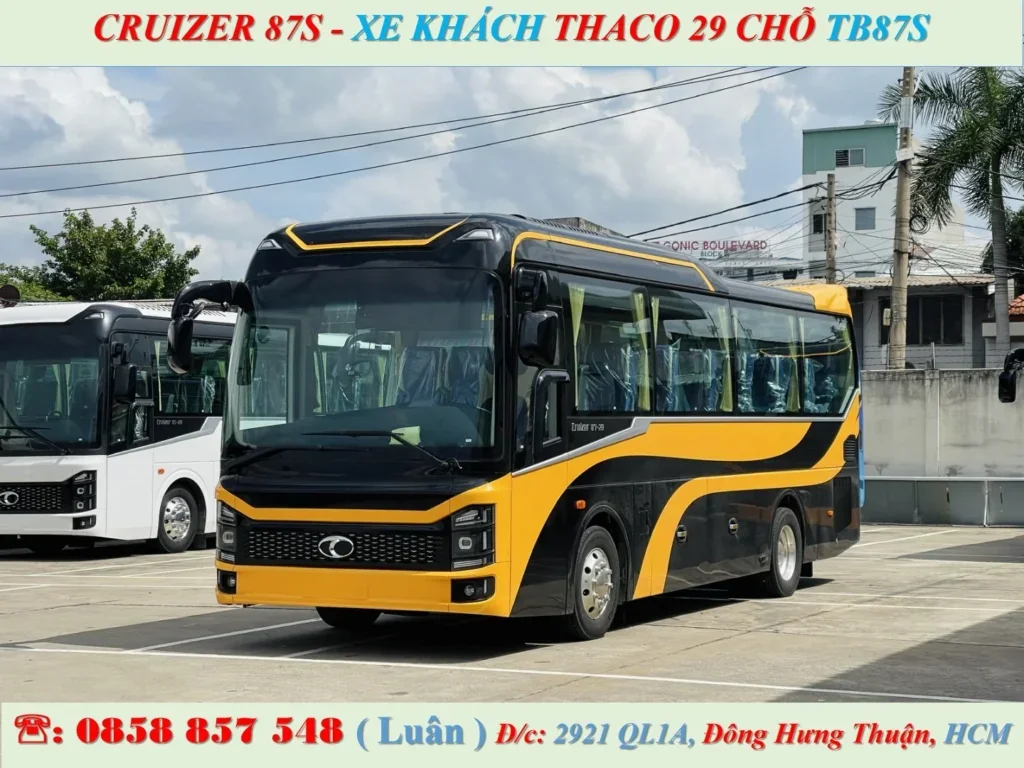cruizer 87s xe khách 29 chỗ