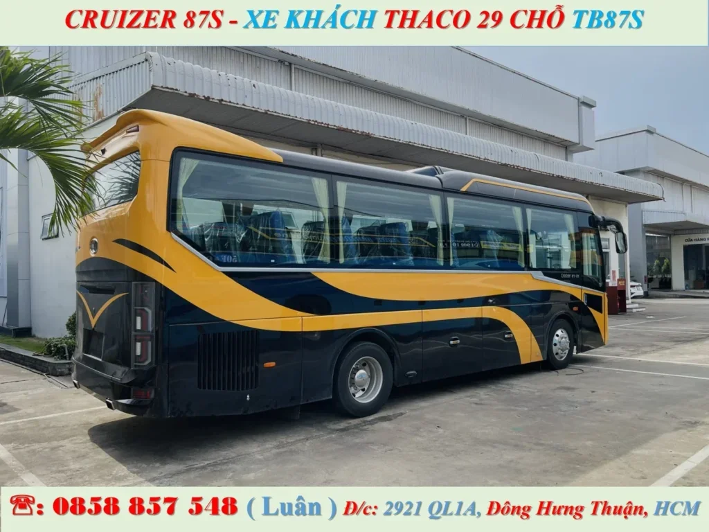 cruizer 87s xe khách 29 chỗ