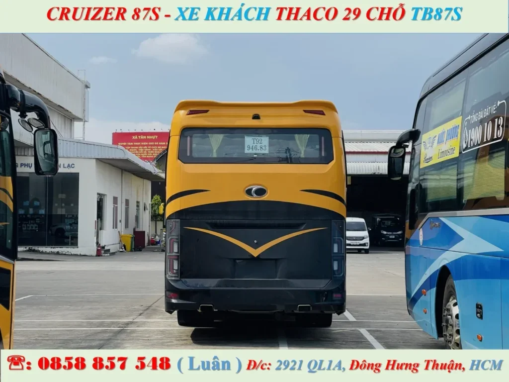 cruizer 87s xe khách 29 chỗ