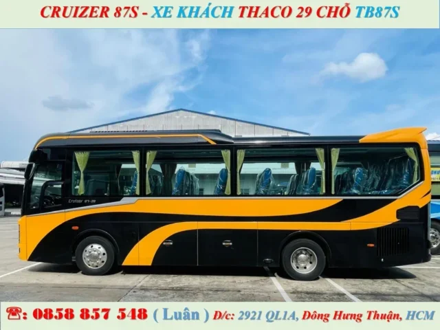 Alternative view of CRUIZER 87S XE KHÁCH 29 CHỖ - THACO TB87 MÁY 240 PS
