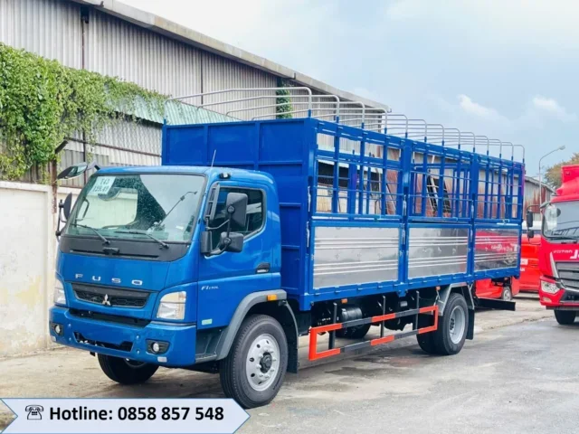 FUSO FI 170L THÙNG MUI BẠT EURO 5 - TẢI TRỌNG 8 TẤN 2