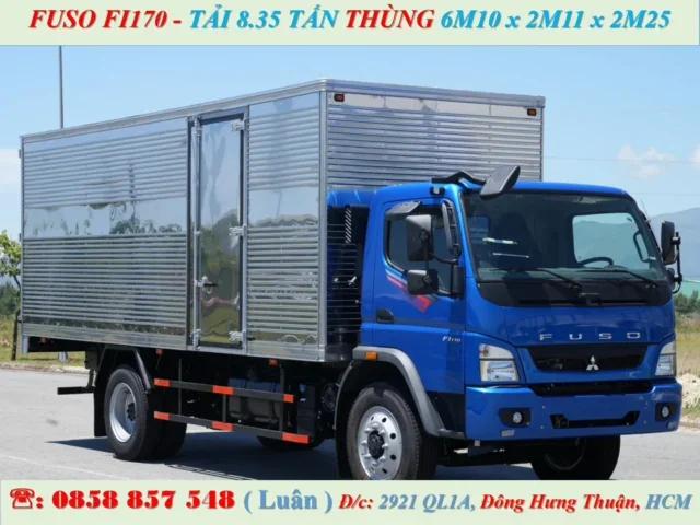 Alternative view of FUSO FI170 THÙNG KÍN EURO 5 - TẢI TRỌNG 8 TẤN 35